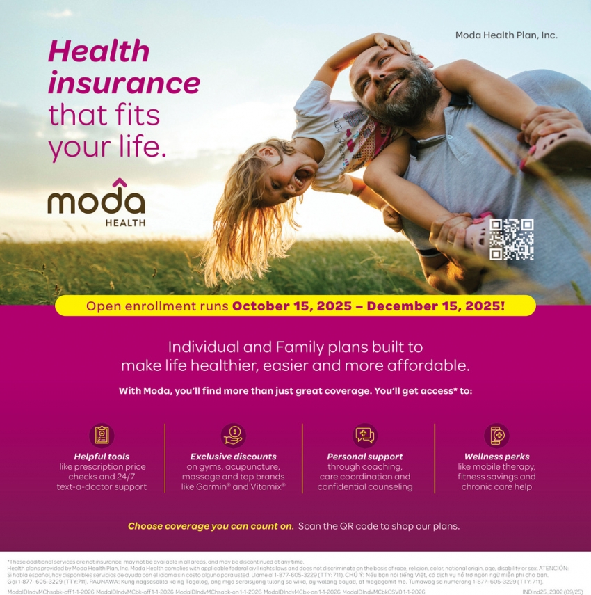Modab Insurance Health Insurance That Fits Your Life, Moda Health Plan, Inc.