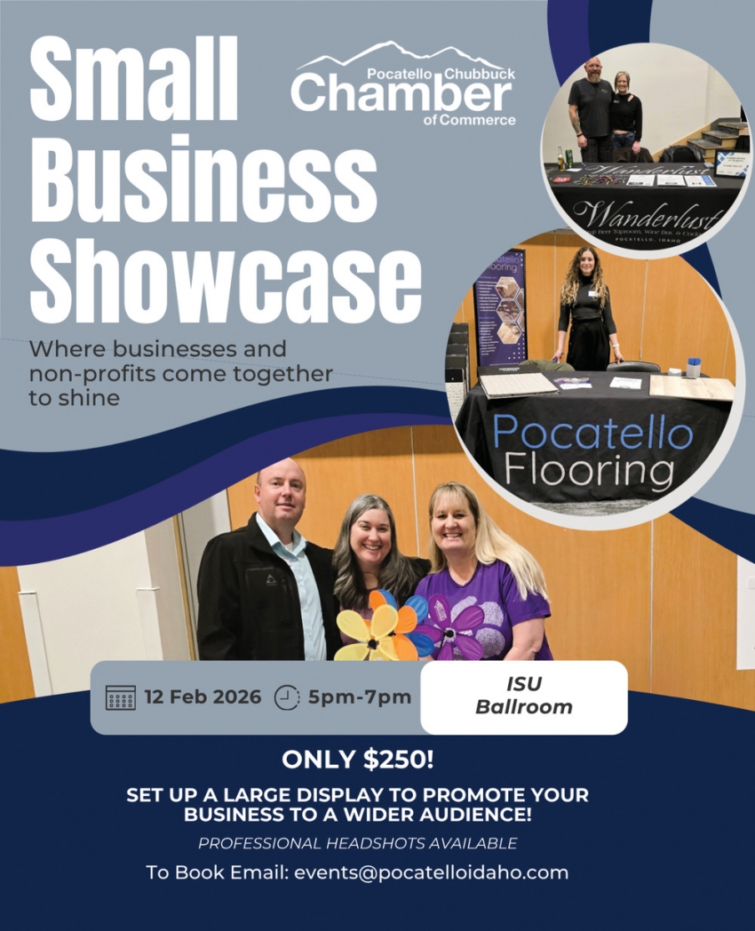 Small Business Showcase, Pocatello Chubbuck Chamber of Commerce ...